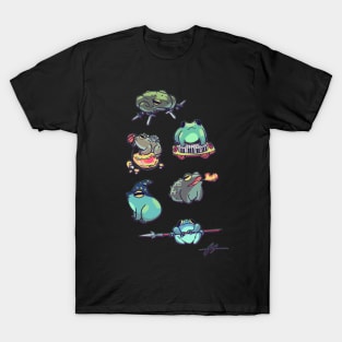 RPG Party Frogs and Toads T-Shirt